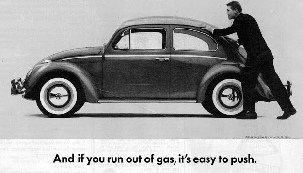 old volkswagen ad
